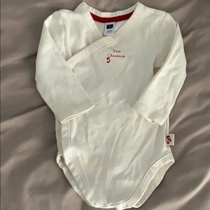 Janie and jack first Christmas onesie